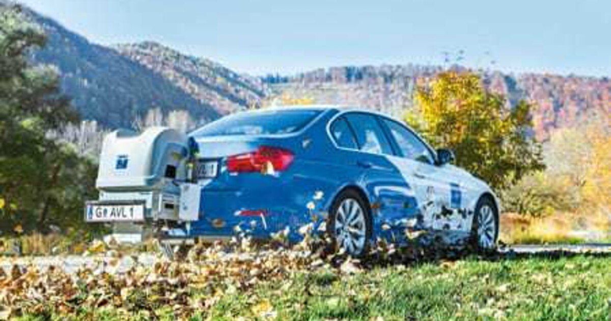 AVL misst Abgase im Fahrbetrieb