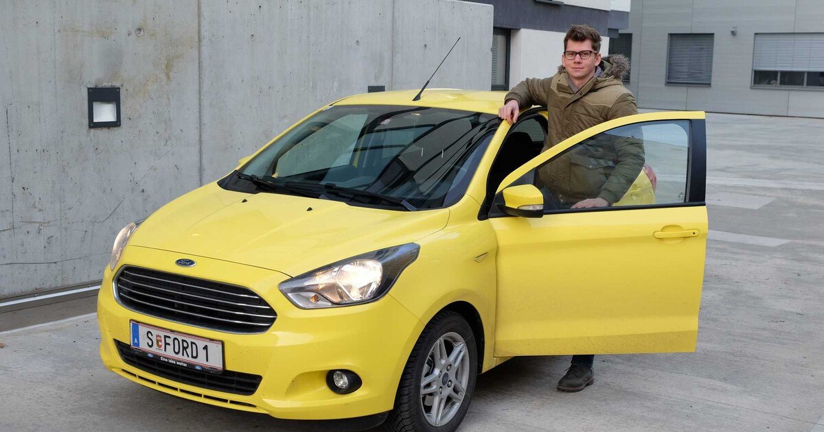 Ford Ka+: klein, gelb und ein bissi frech