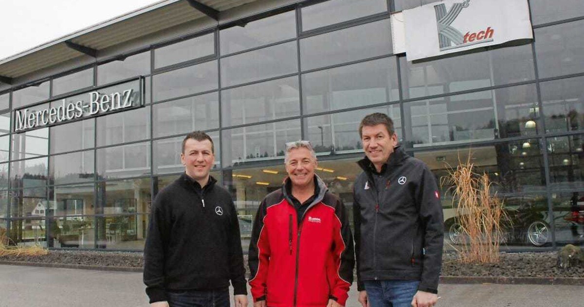 Mercedes-Service mit Lukoil