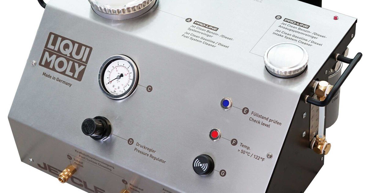 Neues Gerät zur Motorreinigung