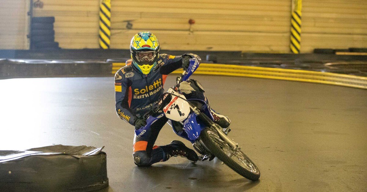 Training auf der Kartbahn – Driften mit dem Motorrad lernen