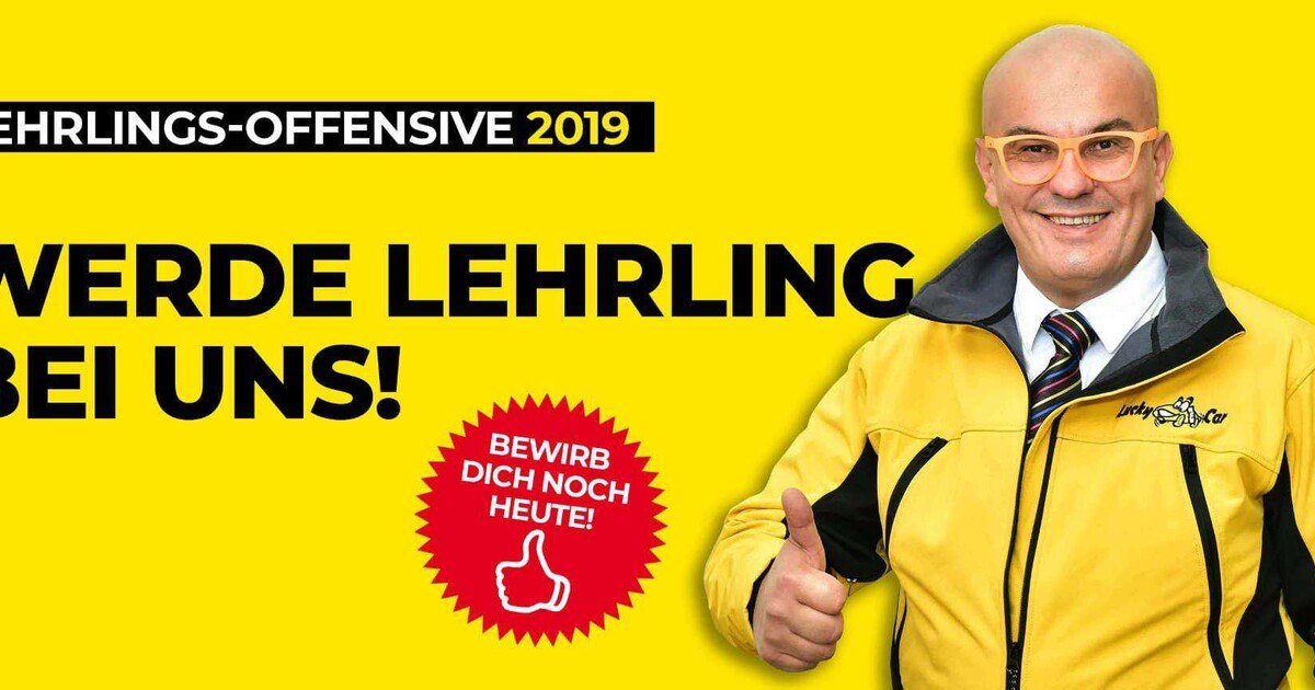 Lucky Car schafft 120 Lehrstellen