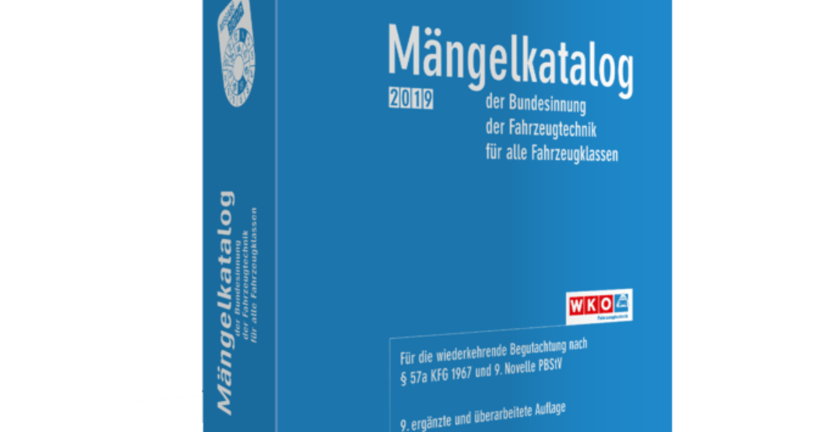 Mängelkatalog Abo 2019