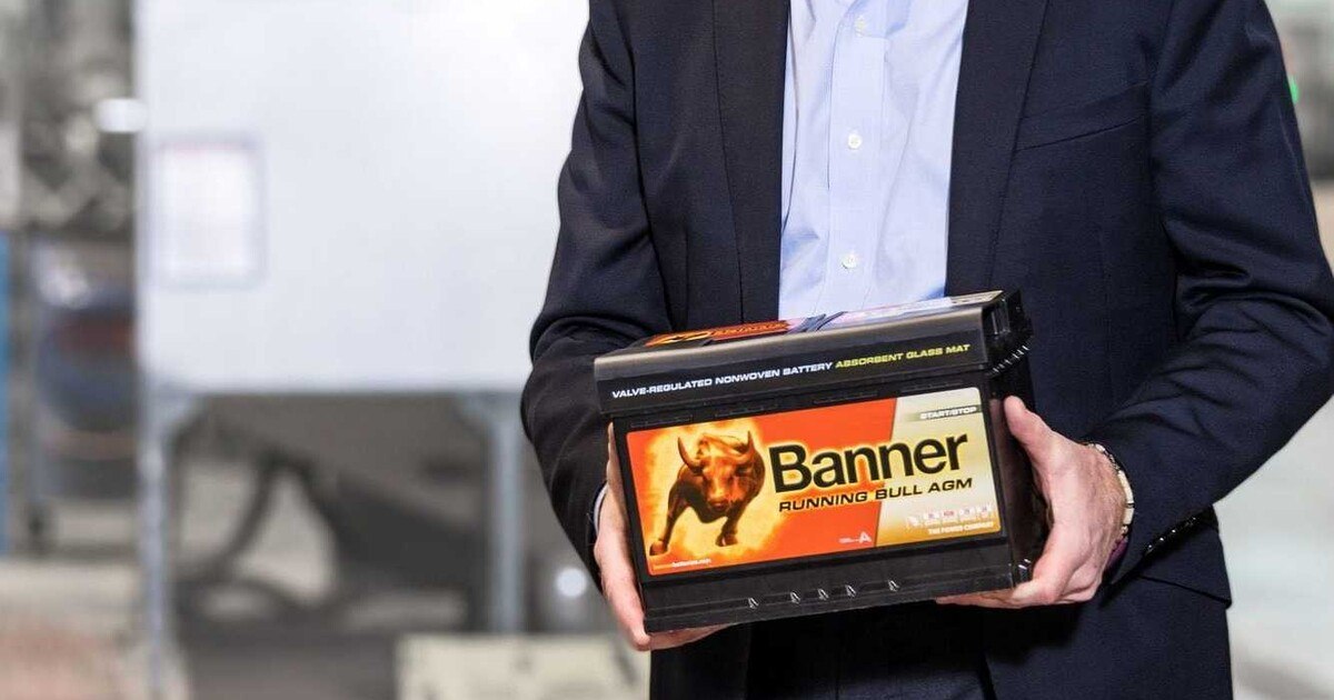 Nachhaltige Banner-Batterien