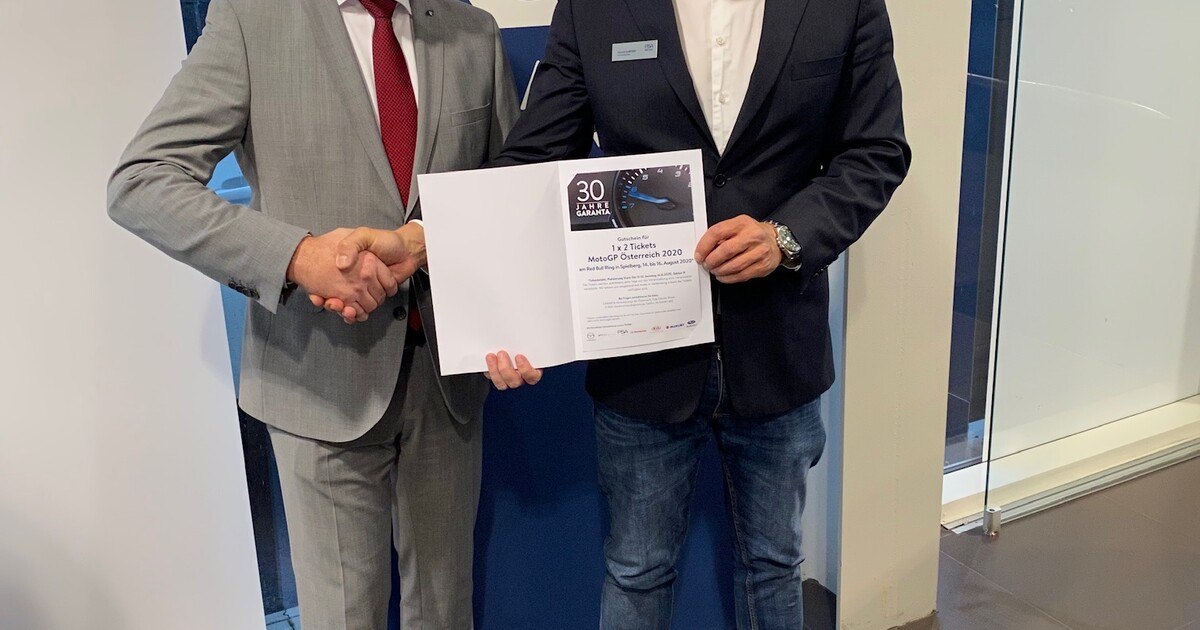 Gewinnspiel 30-Jahre Garanta  - die Gewinner