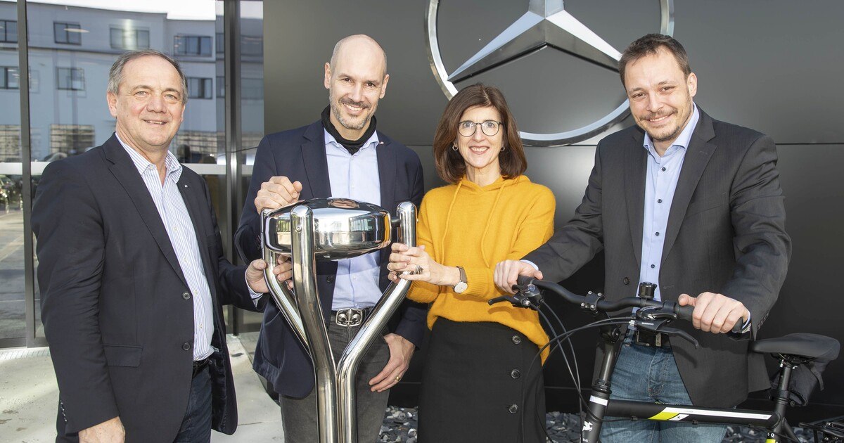 Mercedes-Belegschaft spendet für guten Zweck