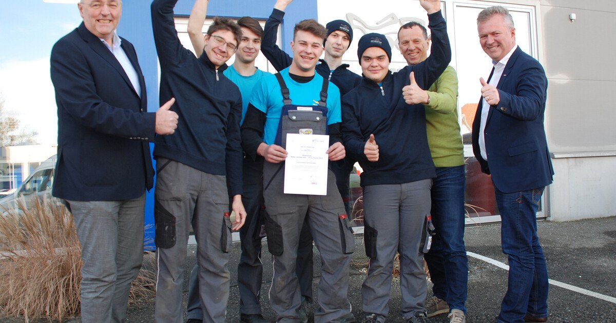 Fünft bester Lehrbetrieb Österreichs