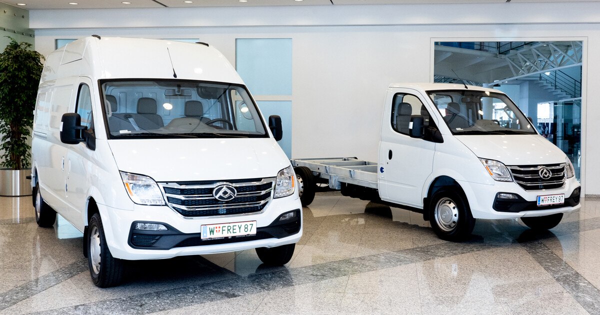 Frey e-Motion: E-Lieferwagen aus China