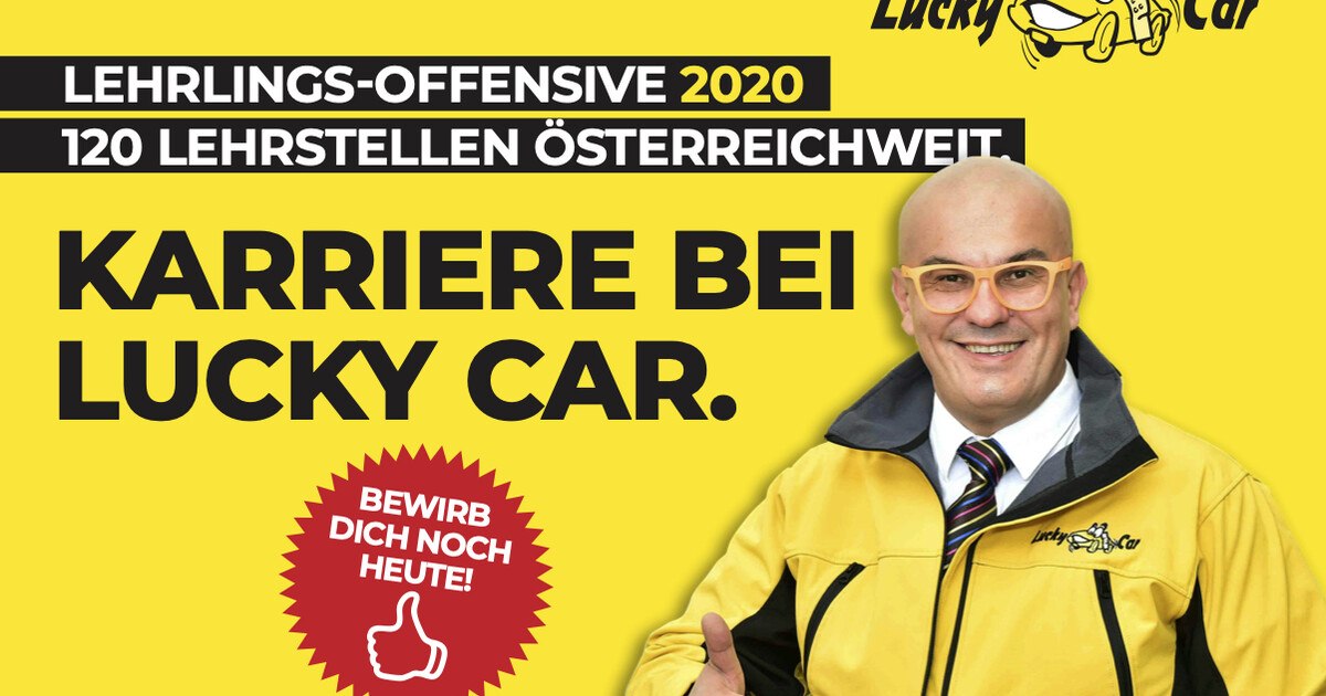Lehrlingsoffensive bei Lucky Car