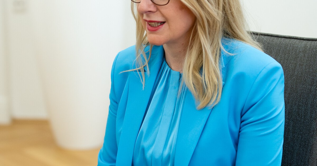 Ministerin Schramböck: „Unsere Wirtschaft war vor der Krise super und wird es danach wieder sein&quot;