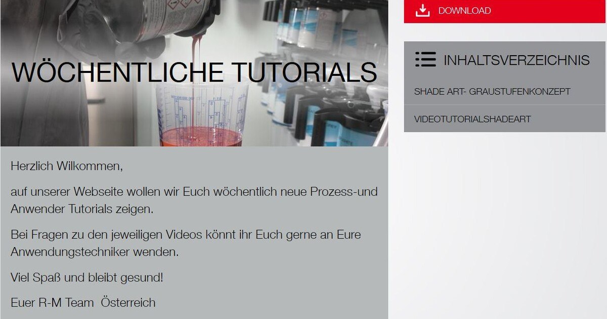 BASF Coatings startet mit Tutorials   