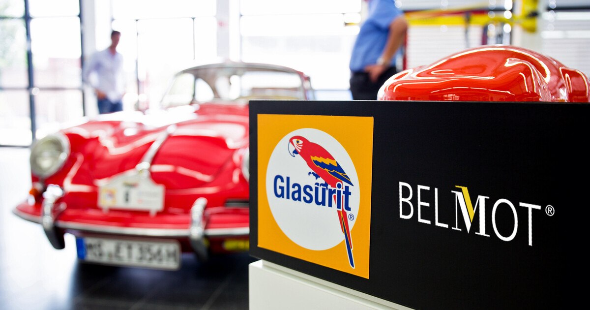 Kooperation zwischen Glasurit und Belmot