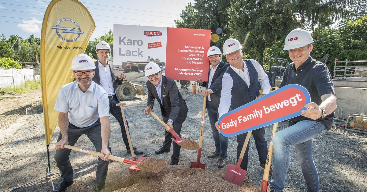Gady mit neuem Lack-Zentrum in Graz