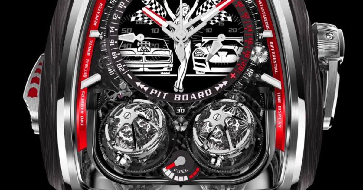 Zwei Sportwagen am Handgelenk: Diese Uhr kostet eine halbe Million Euro