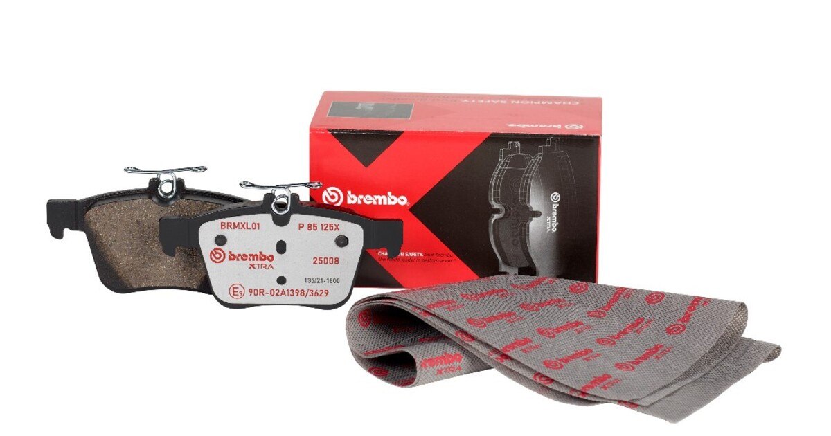 Brembo: Neues Design für Xtra Bremsbeläge