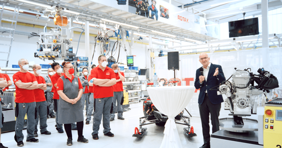 Jubiläum: 10 Mio. Motoren aus Österreich