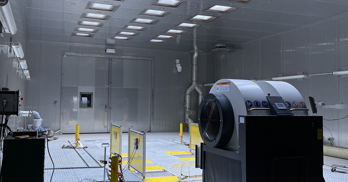 Neue Testkammer für Wasserstofffahrzeuge