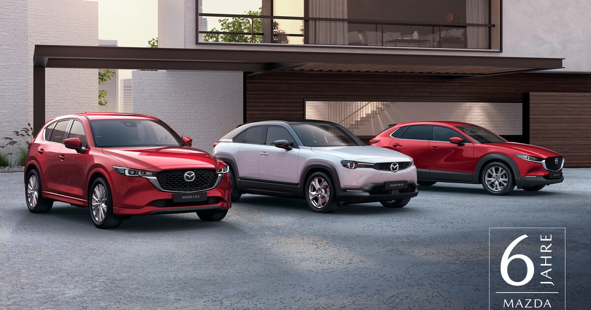 Mazda verlängert Werksgarantie