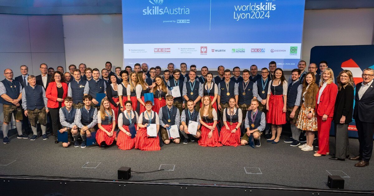 Team Austria brilliert bei Berufs-WM