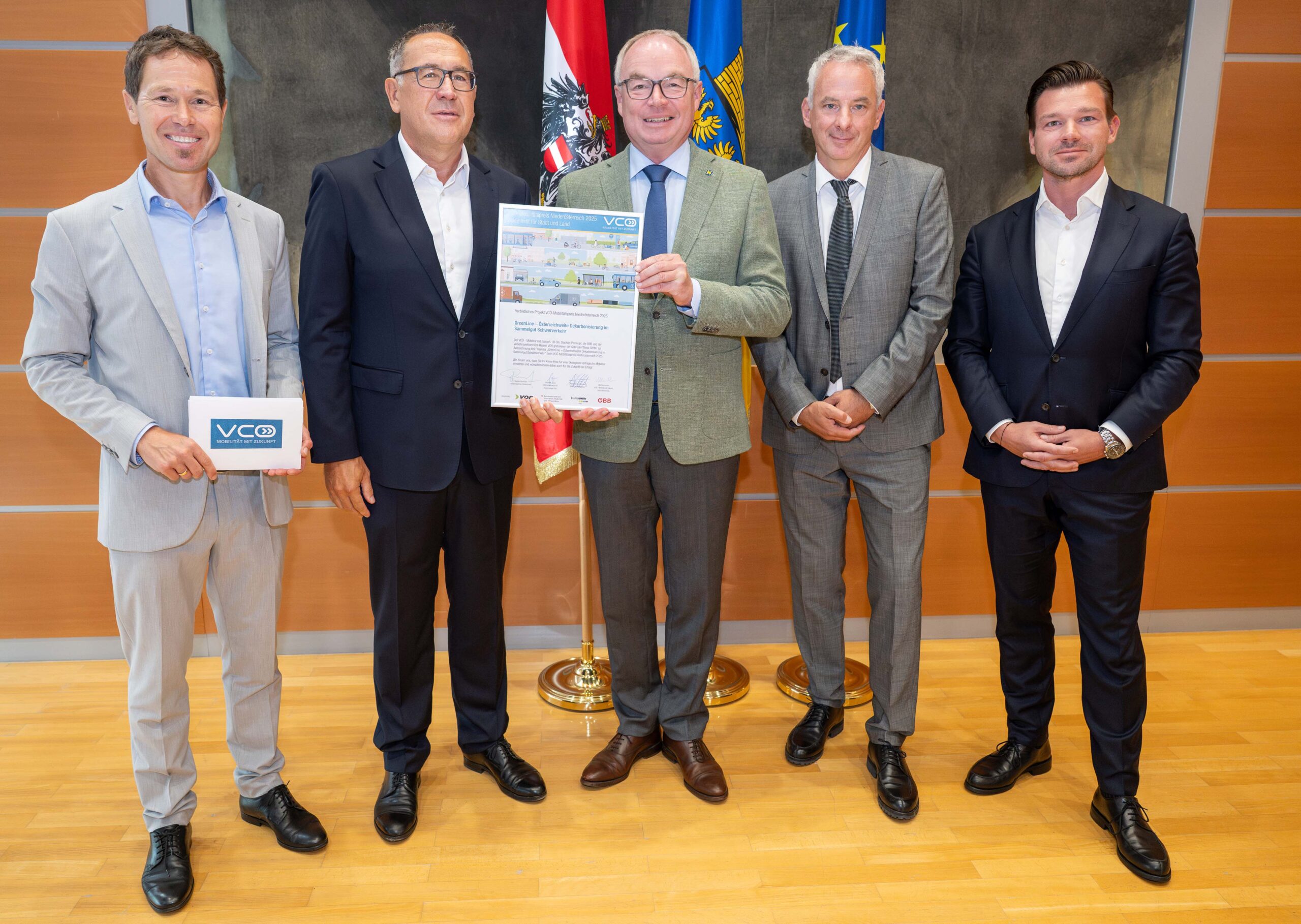 VCÖ‑Mobilitätspreis für E‑Lkw‑Einsatz